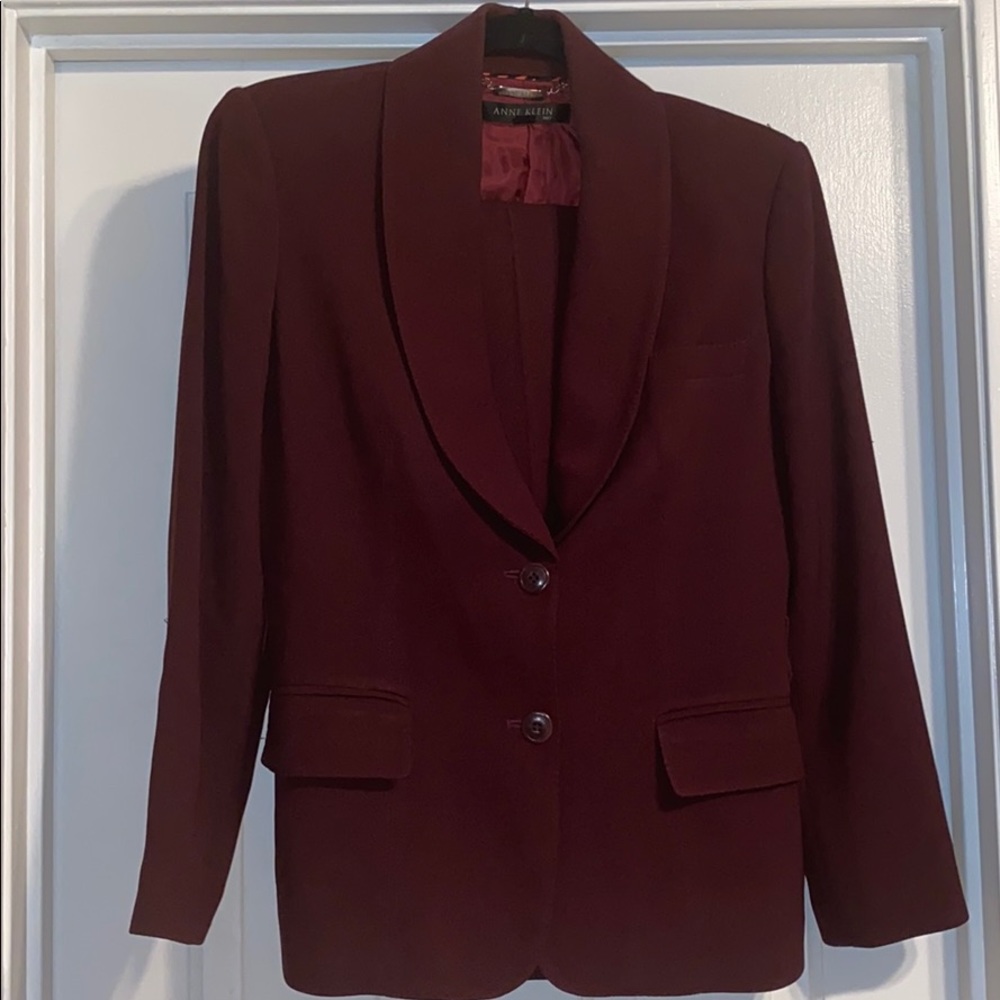 Maroon Suit